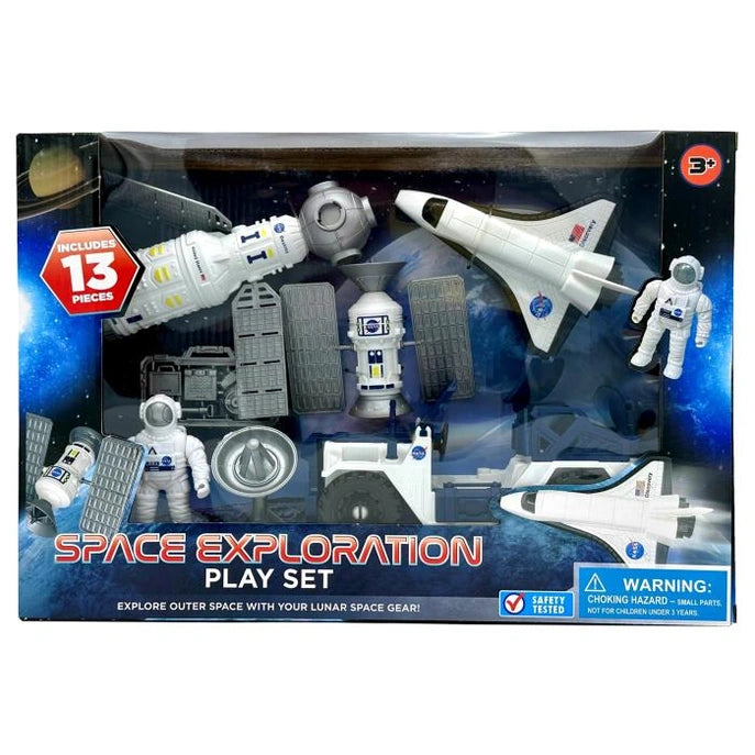 13 PC SPACE EXPLORATION PLAY SET